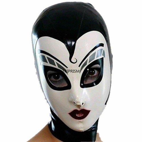 Latex haube gummi maske drama - haube,